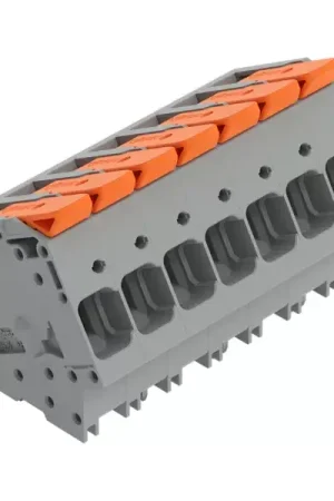 Acheter Direct Borne pour circuits imprimés Levier 16mm² pas 10mm 7 pôles; gris