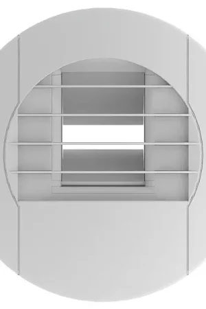 Acheter Direct Bouche hygroréglable tertiaire, débit modulé de 15 à 75 m3/h, D125 mm. (BEHT 15/75)