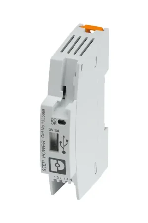 Alimentations á découpage PHOENIX 1335699 - STEP3-PS/1AC/5DC/3/PT/USB-A Commande En Gros